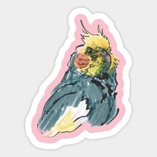 Grumpy Sticker